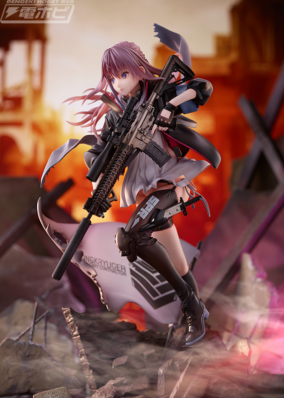 クールな表情で戦地に赴く姿を再現！『ドールズフロントライン』ST AR-15が描き下ろしイラストをモチーフにフィギュア化！ | 電撃ホビーウェブ