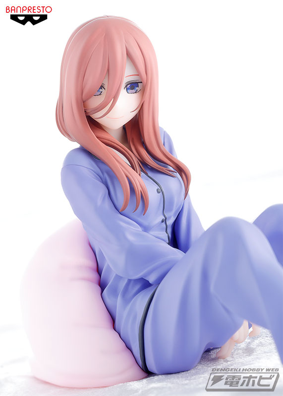 五等分の花嫁∬』中野家の美少女五つ子がプライズフィギュアで連続展開！クールな三女「中野三玖」のしとやかなパジャマ姿に注目!! | 電撃ホビーウェブ