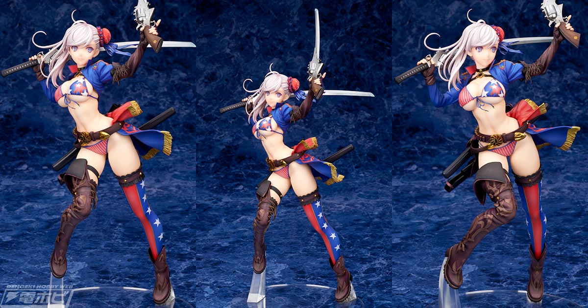 Fate/Grand Order』宮本武蔵がウエスタンスタイルなビキニ姿でアルターからフィギュア化！抜群のプロポーションを魅力たっぷりに再現！ |  電撃ホビーウェブ