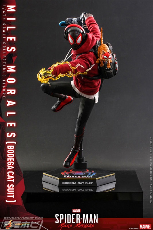 スパイダーキャットと共に戦うスパイダーマン！『Marvel's Spider-Man: Miles Morales』売店の看板猫スーツ版可動フィギュアが登場!!  | 電撃ホビーウェブ