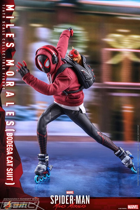 スパイダーキャットと共に戦うスパイダーマン！『Marvel's Spider-Man: Miles Morales』売店の看板猫スーツ版可動フィギュアが登場!!  | 電撃ホビーウェブ