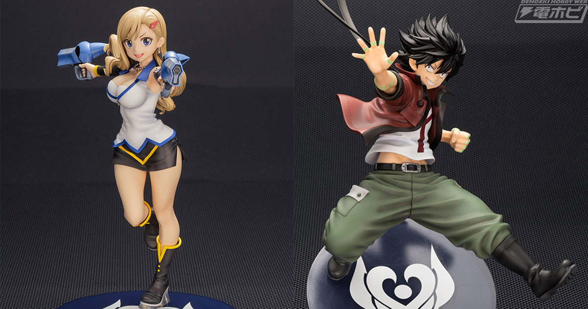 EDENS ZERO』シキ・グランベル、レベッカ・ブルーガーデンフィギュアの彩色見本が初公開！シキは近日予約開始予定！ | 電撃ホビーウェブ