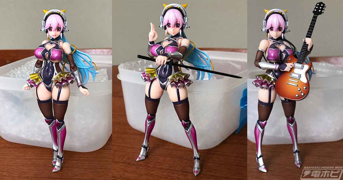 あの“対魔忍”になったすーぱーそに子が可動フィギュアに！千値練から発売予定の「対魔忍そに子」彩色見本が公開！ | 電撃ホビーウェブ