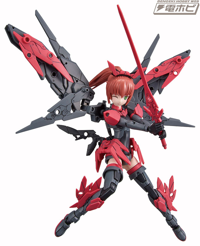 BANDAI SPIRITSの可動美少女企画「30MS」の第2陣！シスター「ティアーシャ」がオプション群と同時発売!! | 電撃ホビーウェブ