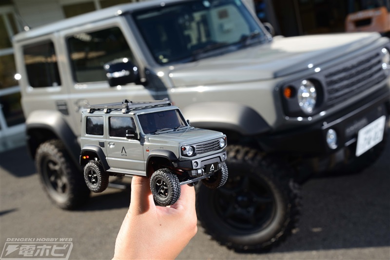 スズキジムニーシエラ APIO TS4」の手のひら本格RCが京商ミニッツ4×4に登場！パーツメーカー・アピオ社全面協力によりモデル化!! |  電撃ホビーウェブ