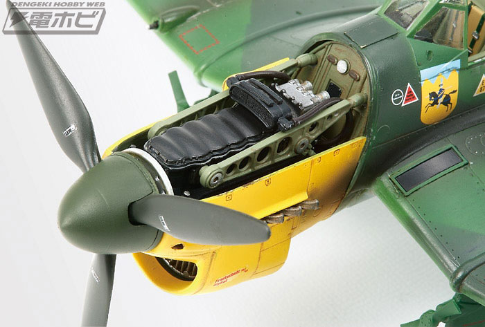 1/48スケール「ユンカースJu87 B-2 スツーカ」 のタミヤ名キットが蘇る！爆弾や台車、整備員もセットされて爆弾搭載シーンが楽しめる!! |  電撃ホビーウェブ