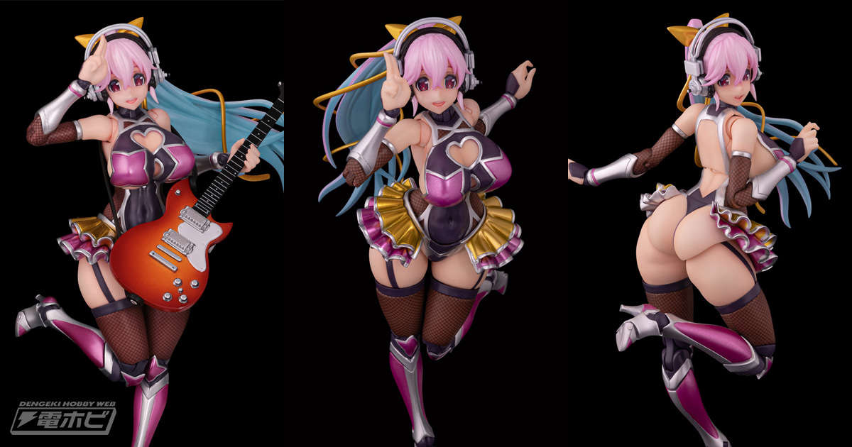 対魔忍RPG』とコラボした「すーぱーそに子」が可動フィギュア化！肉感や魅惑の対魔忍スーツ姿を津路参汰氏監修のもと再現!! | 電撃ホビーウェブ