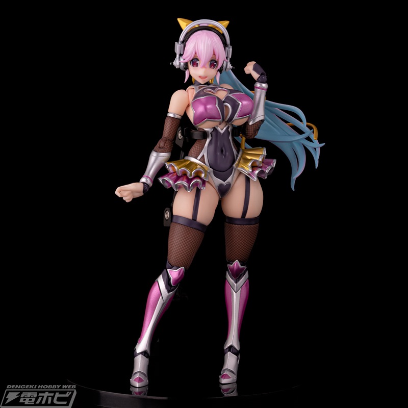 対魔忍RPG』とコラボした「すーぱーそに子」が可動フィギュア化！肉感や魅惑の対魔忍スーツ姿を津路参汰氏監修のもと再現!! | 電撃ホビーウェブ