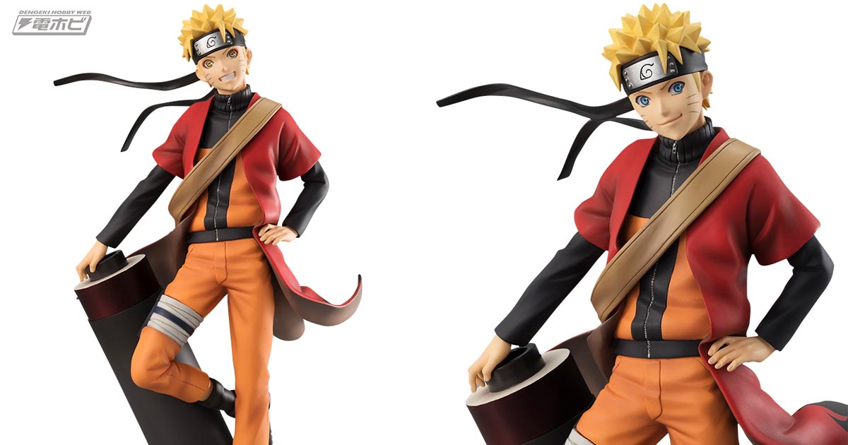 NARUTO』仙人モードのうずまきナルトフィギュアが再販！にかっと笑った表情はもちろん、ペイン戦の鮮やかな衣装と巻物もポイント！ | 電撃ホビーウェブ