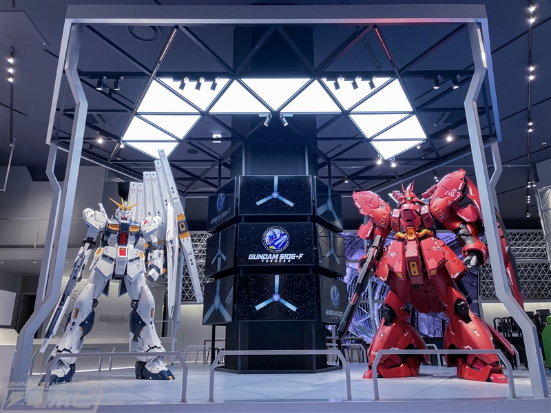 フィギュア「ROBOT魂 RX-93ff νガンダム」がガンダムパーク福岡「GUNDAM SIDE-F」で5月発売！「RX-93ff νガンダム」が活躍するオリジナル映像なども公開！  | 電撃ホビーウェブ