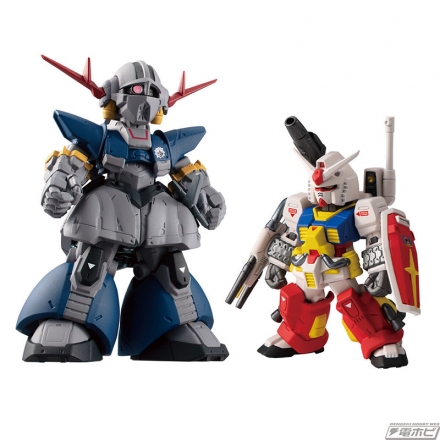 パーフェクトガンダムとパーフェクトジオングがセットで「コンバージ」よりフィギュア化！ガンダムは完全新規造形、パーフェクトジオングはジオングへの換装も！  | 電撃ホビーウェブ