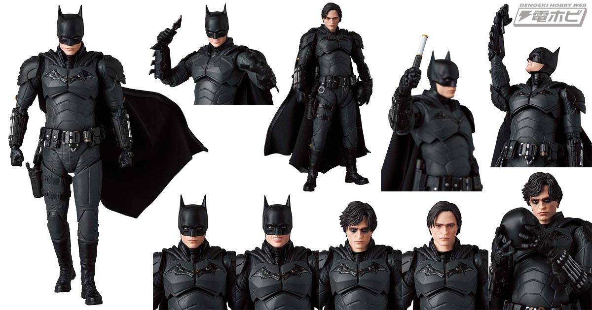 THE BATMAN－ザ・バットマン－』版のバットマンがアクションフィギュアMAFEXとなって発売！ゴッサムの謎に挑む黒騎士が降臨!! |  電撃ホビーウェブ