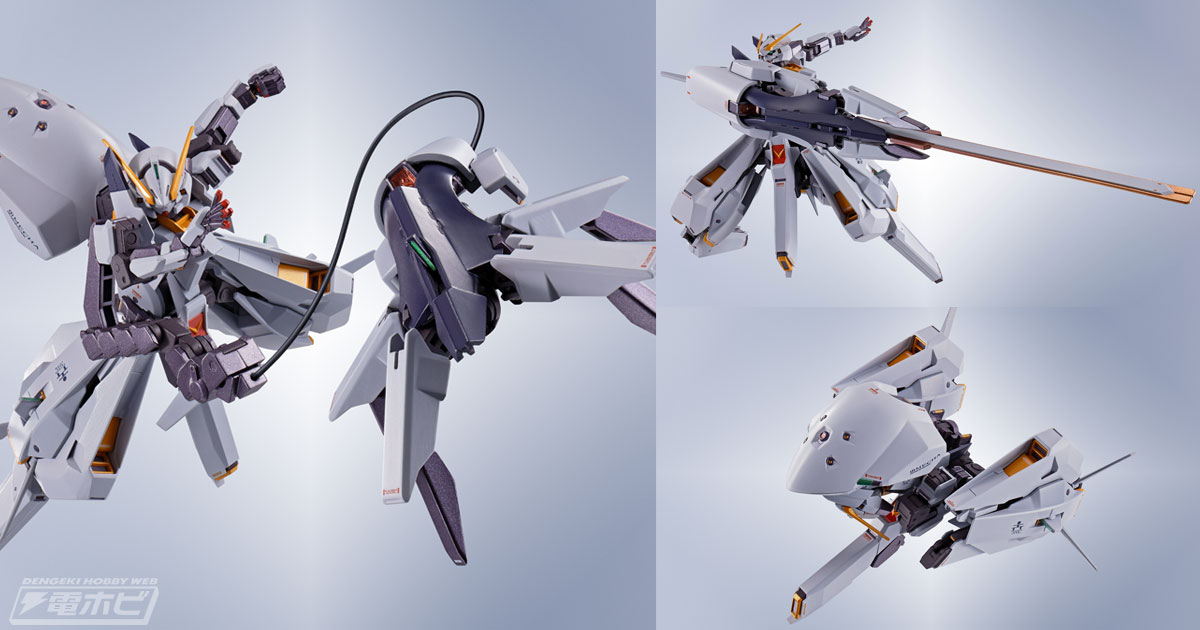 MA形態へ変形可能！『A.O.Z』ガンダムTR-6［ウーンドウォート］がMETAL ROBOT魂でフィギュア化！コンポジット・シールド・ブースターの変形ギミックも  | 電撃ホビーウェブ