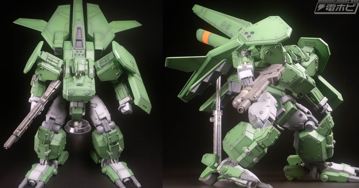 重装機兵ヴァルケン』ASS-117A ヴァルケン  ブースターユニット装着型がリニューアル仕様でプラモデル化！ボディの色はゲーム内ムービーの機体色により近い色に変更 | 電撃ホビーウェブ