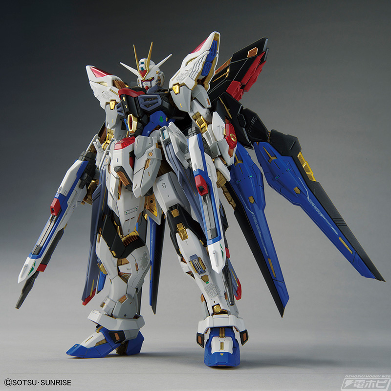 ガンプラ史上最高峰の金属表現に挑んだ「MGEX ストライクフリーダムガンダム」がいよいよ発売！内部フレームの金属感やフレーム連動可動ギミックなどに注目！  | 電撃ホビーウェブ