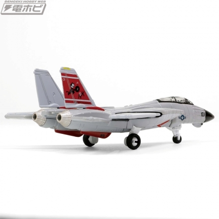 「F-14トムキャット」の完成品モデルと飛行甲板パーツが発売！全セットを集めるとトムキャット12機を搭載した空母「エンタープライズ  CVN-6」の超大型フライトデッキが完成!! | 電撃ホビーウェブ