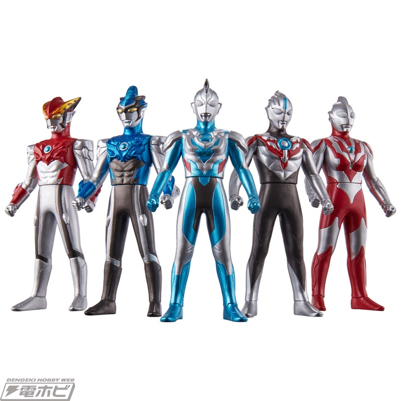 マント付きのウルトラマンゼロなど豪華ソフビ5体セット3種が「ウルトラヒーローシリーズ」に登場！ウルトラマンディナスも!! | 電撃ホビーウェブ