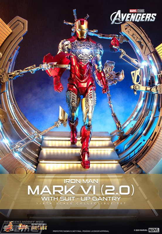 アベンジャーズ』アイアンマン・マーク6（2.0版）が「ムービー・マスターピース DIECAST」にて可動フィギュア化！パワードスーツ装着機とのセットも発売！  | 電撃ホビーウェブ