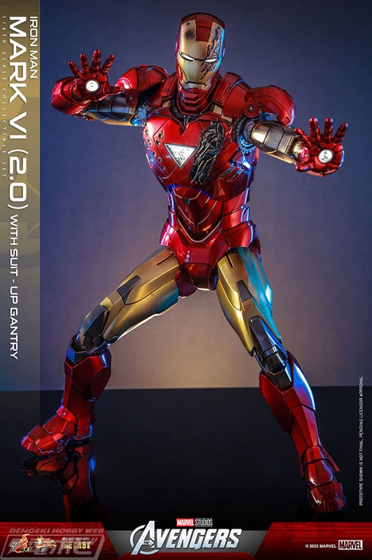 アベンジャーズ』アイアンマン・マーク6（2.0版）が「ムービー・マスターピース DIECAST」にて可動フィギュア化！パワードスーツ装着機とのセットも発売！  | 電撃ホビーウェブ