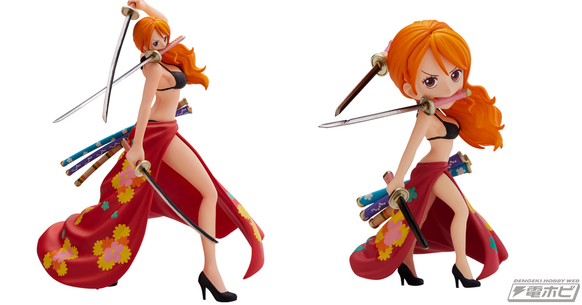 ワンピース』尾田栄一郎氏描き下ろしの「三刀流ナミ」がスケールフィギュア化！ワールドコレクタブルフィギュアも！ | 電撃ホビーウェブ