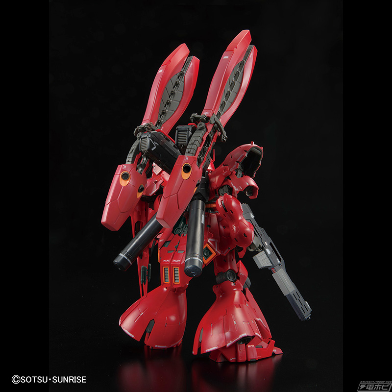 ガンプラ「RG MSN-04FF サザビー」発売決定！ダブル・ホーン・ファンネルを再現！発射形態への展開、腕部へのマウントなどのギミックも！ |  電撃ホビーウェブ