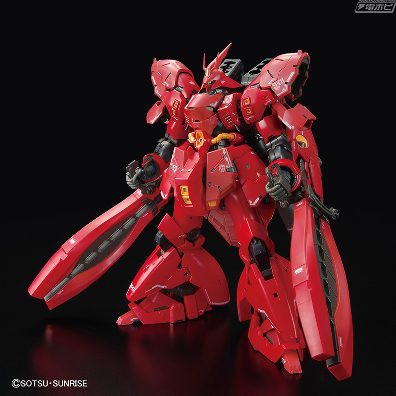 ガンプラ「RG MSN-04FF サザビー」発売決定！ダブル・ホーン・ファンネルを再現！発射形態への展開、腕部へのマウントなどのギミックも！ |  電撃ホビーウェブ