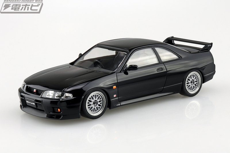 アオシマ「ザ☆スナップキット」シリーズに「R33 スカイラインGT-R」のカスタムホイール仕様が登場！2023年9月発売予定 | 電撃ホビーウェブ