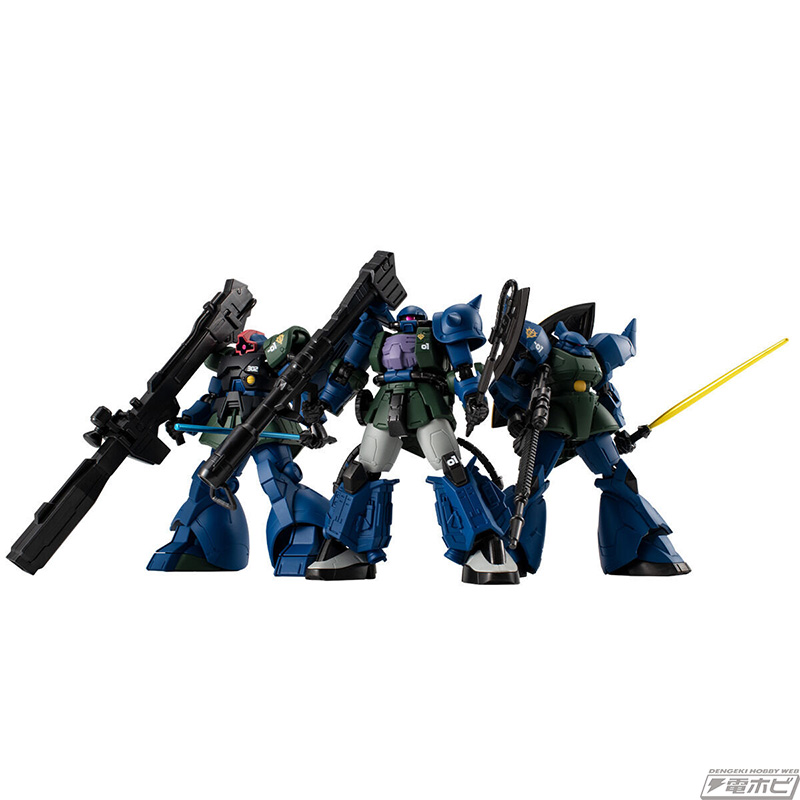 アナベル・ガトー専用機が3体セットで登場！フィギュア「機動戦士ガンダム GフレームFA ソロモンの悪夢セット」が5月26日13時より予約開始！ |  電撃ホビーウェブ