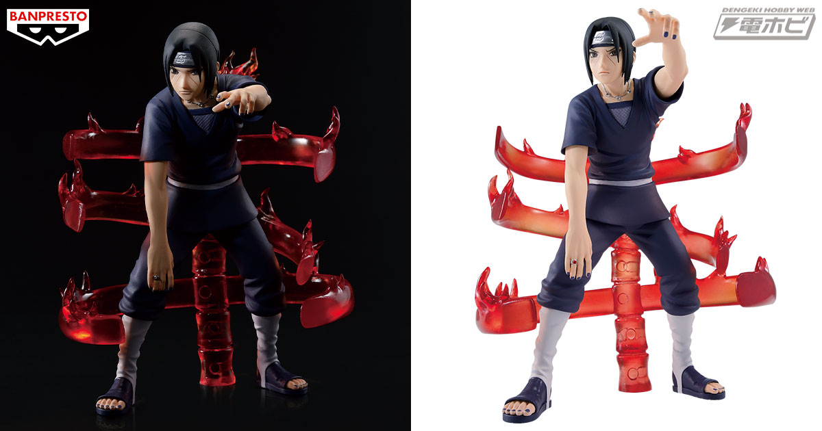 NARUTO-ナルト- 疾風伝』より「うちはイタチ」がプライズフィギュア化！最強術「須佐能乎」発動時の姿をエフェクトパーツで再現!! |  電撃ホビーウェブ