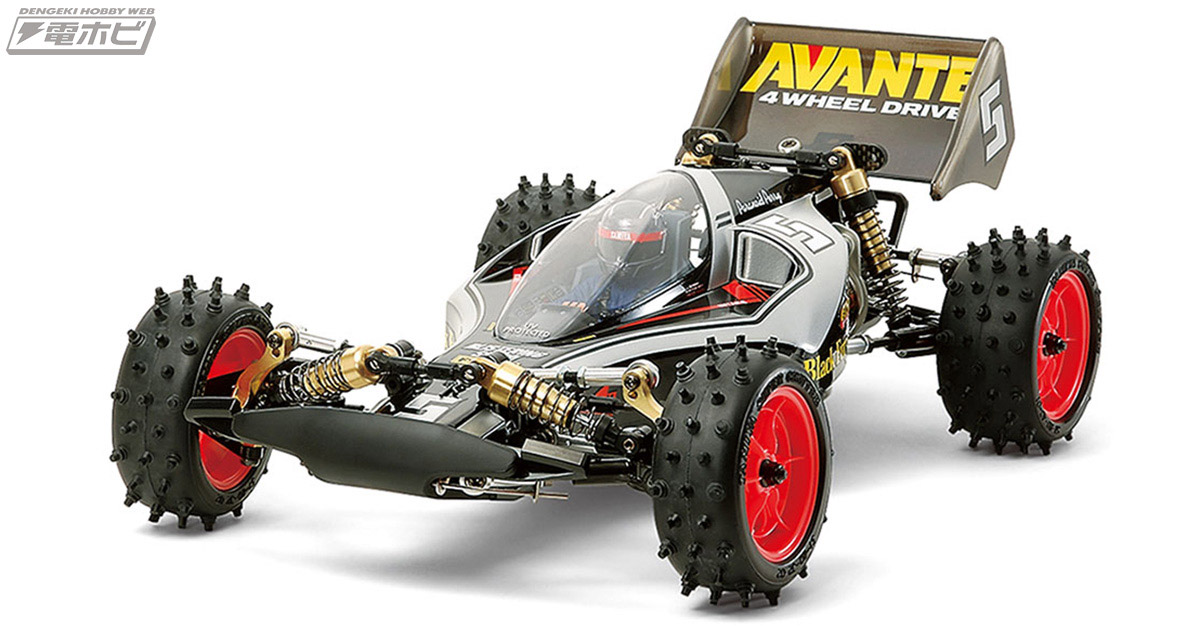 精悍なブラックボディ再び！タミヤの電動RCカー「1/10RC アバンテ（2011）ブラックスペシャル」が2023年7月8日（土）発売予定!! |  電撃ホビーウェブ