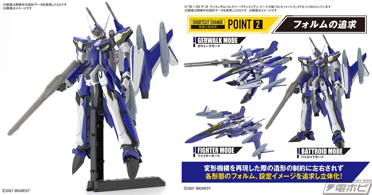 劇場版マクロスΔ 絶対LIVE!!!!!!』マックスが搭乗する「YF-29 デュランダルバルキリー」がスーパーパーツを付属したフルセットでプラモ化！各形態の美しいフォルムも忠実に再現！  | 電撃ホビーウェブ