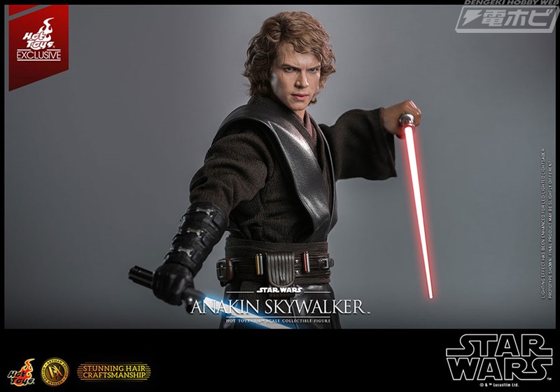 スター・ウォーズ エピソード3／シスの復讐』アナキン・スカイウォーカーの1/6スケール可動フィギュアがトイサピエンス限定で登場！ヘイデン・クリステンセンの肖像権をクリア！  | 電撃ホビーウェブ