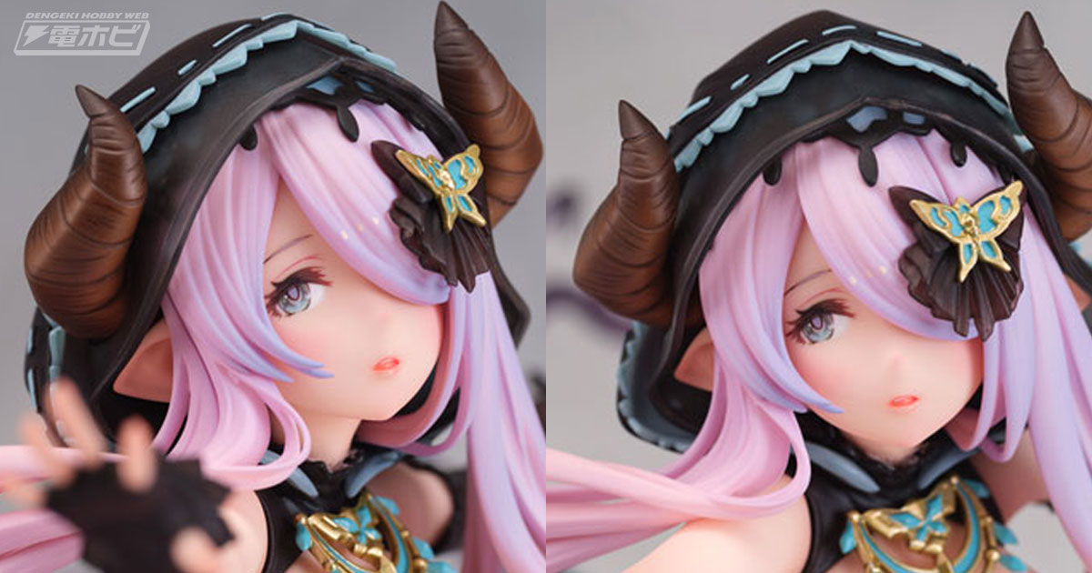 グラブル』ナルメアが「泡沫夢幻・胡蝶刃」のジャケットイラスト姿でフィギュア化！衣装の透け感やエフェクトの造形など見ごたえ抜群！あみあみで予約受付中 |  電撃ホビーウェブ