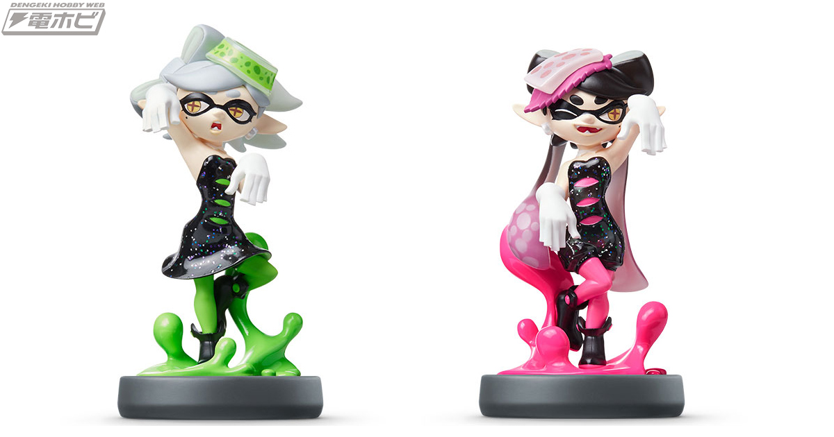 スプラトゥーン」シリーズよりアオリとホタルのamiiboが登場！あみあみで販売中！ | 電撃ホビーウェブ