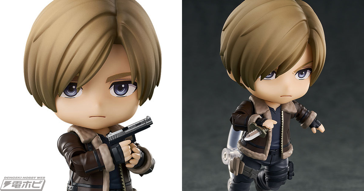 バイオハザード RE：4』レオン・S・ケネディがデフォルメフィギュア「ねんどろいど」化！ハンドガン、ナイフなどが付属！あみあみで予約受付中 |  電撃ホビーウェブ