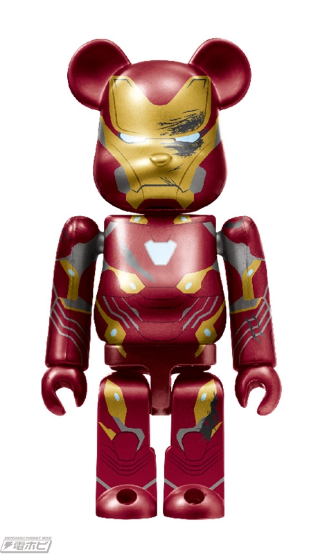 総勢30キャラクターが集結！『IRON MAN（アイアンマン）』の歴代アーマースーツやウォーマシン、レスキューらがデザインされた「BE＠RBRICK」が当たるHappyくじが登場！  | 電撃ホビーウェブ