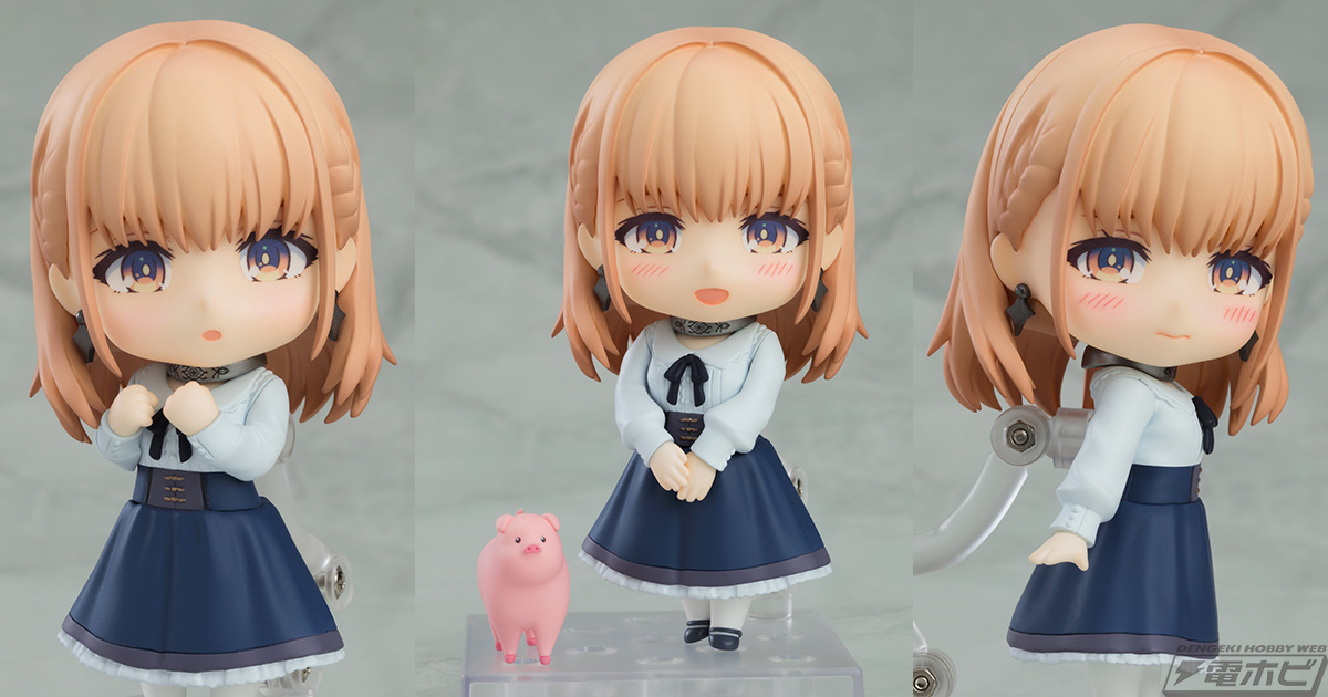 TVアニメ『豚のレバーは加熱しろ』より、ジェスがねんどろいどシリーズでフィギュア化！天使のような優しい微笑み顔が魅力的！ | 電撃ホビーウェブ