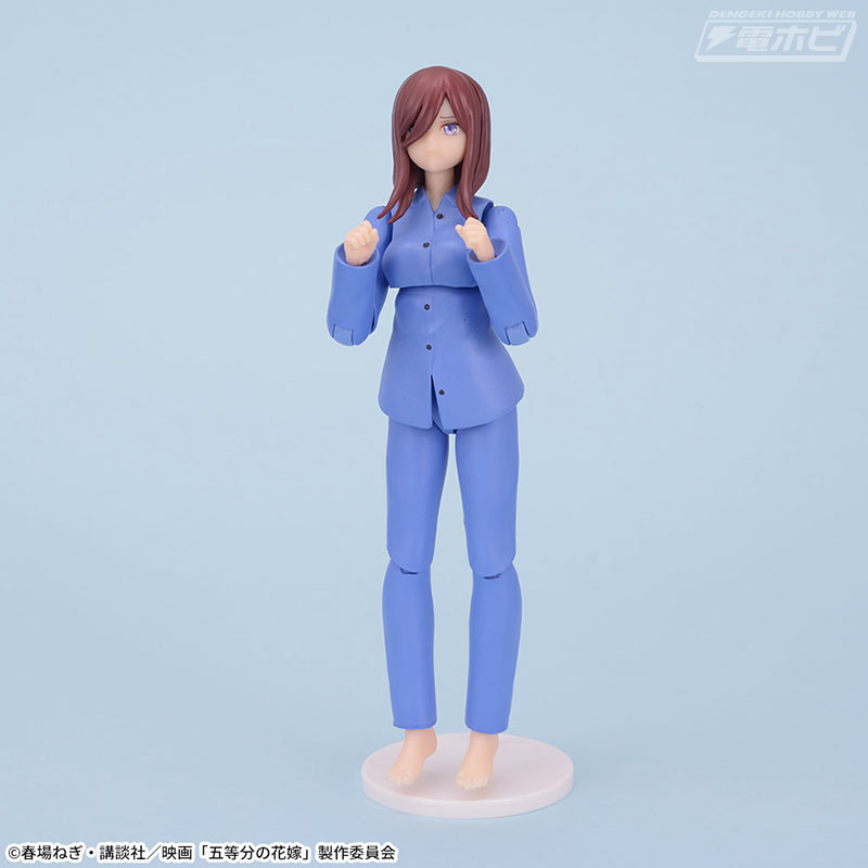 映画『五等分の花嫁』の可動フィギュアがセガプライズにて連続展開中！第3弾はパジャマ姿の「中野三玖」!! | 電撃ホビーウェブ