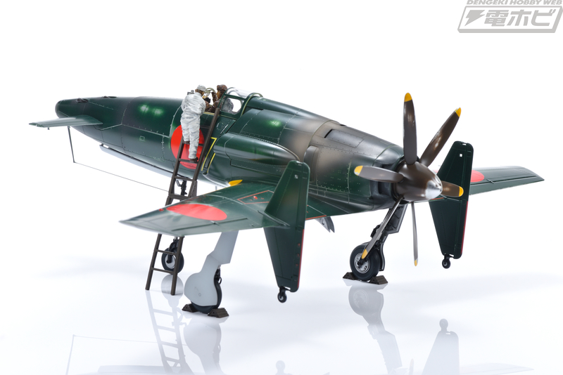 出撃前の緊張感あふれる情景を再現！ボークス・造形村より1/32スケール「SWS 震電対応 出撃準備セット」が登場!!1/48スケール「SWS 震電」プラモデルも待望の再販！  | 電撃ホビーウェブ