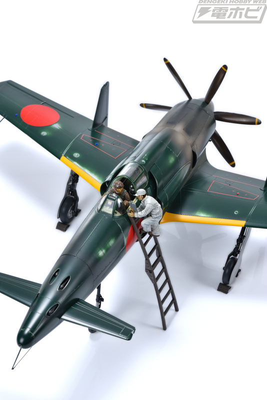 出撃前の緊張感あふれる情景を再現！ボークス・造形村より1/32スケール「SWS 震電対応 出撃準備セット」が登場!!1/48スケール「SWS 震電」プラモデルも待望の再販！  | 電撃ホビーウェブ