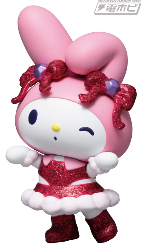 ラメ塗装のハローキティやシナモロールのフィギュアなどが当たる、サンリオキャラクターのHappyくじ「Sanrio characters  DISCO」がファミマやローソンなどに登場！3月30日より！ | 電撃ホビーウェブ