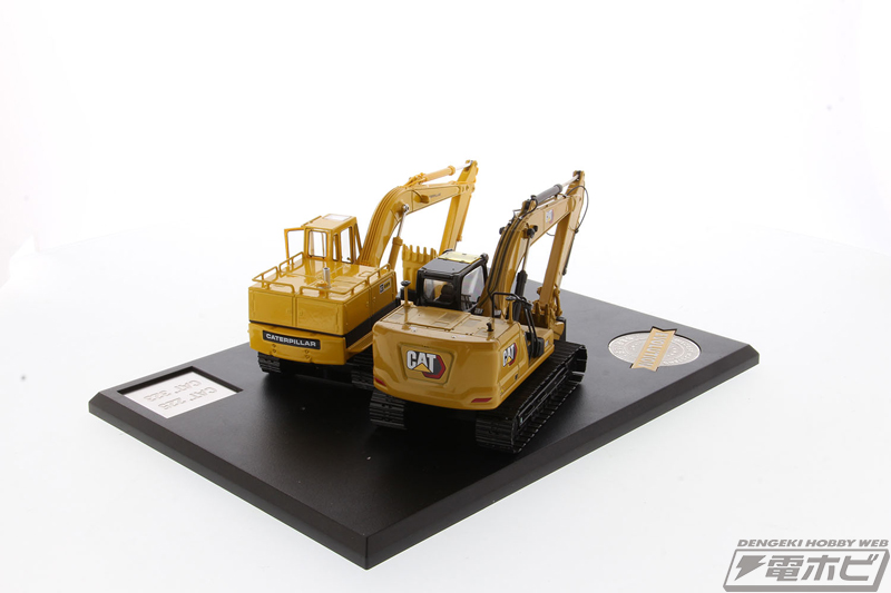 油圧ショベル「CAT323」「CAT225」の1/50スケール完成品モデルをダイキャストマスターがセット販売！CAT225は新金型、車両の歴史を比較できるエボリューションシリーズの商品！  | 電撃ホビーウェブ