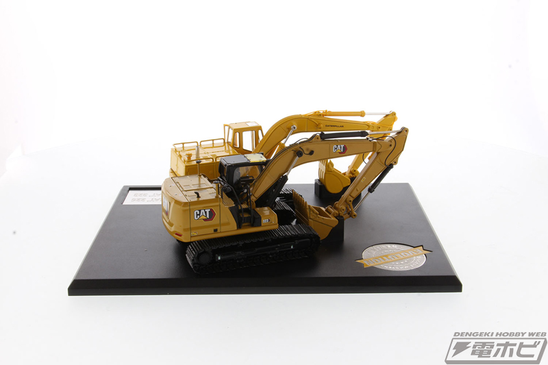 油圧ショベル「CAT323」「CAT225」の1/50スケール完成品モデルをダイキャストマスターがセット販売！CAT225は新金型、車両の歴史を比較できるエボリューションシリーズの商品！  | 電撃ホビーウェブ