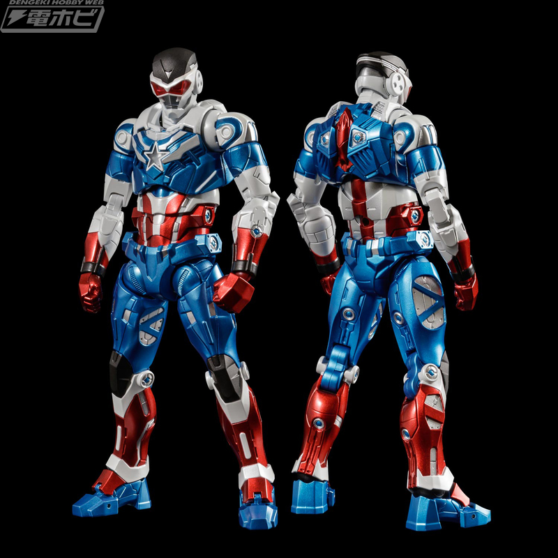 千値練のアクションフィギュア「ファイティングアーマー」シリーズに「キャプテン・アメリカ （Sam Wilson  ver.）」が登場！盾を託されたサムが遂に参戦!! | 電撃ホビーウェブ