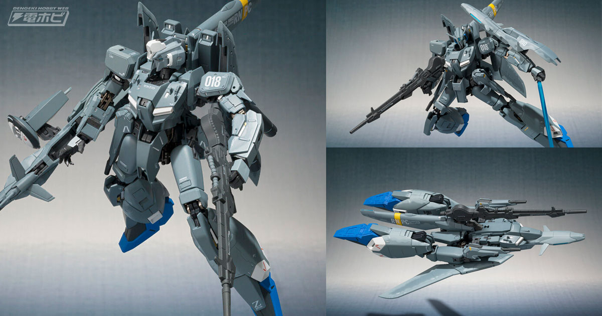 ガンダム・センチネル』ゼータプラスがA型、C型に換装できる仕様でMETAL ROBOT魂（Ka signature）よりフィギュア化！ハイ・メガ・キャノンを搭載した交換用頭部も付属！  | 電撃ホビーウェブ