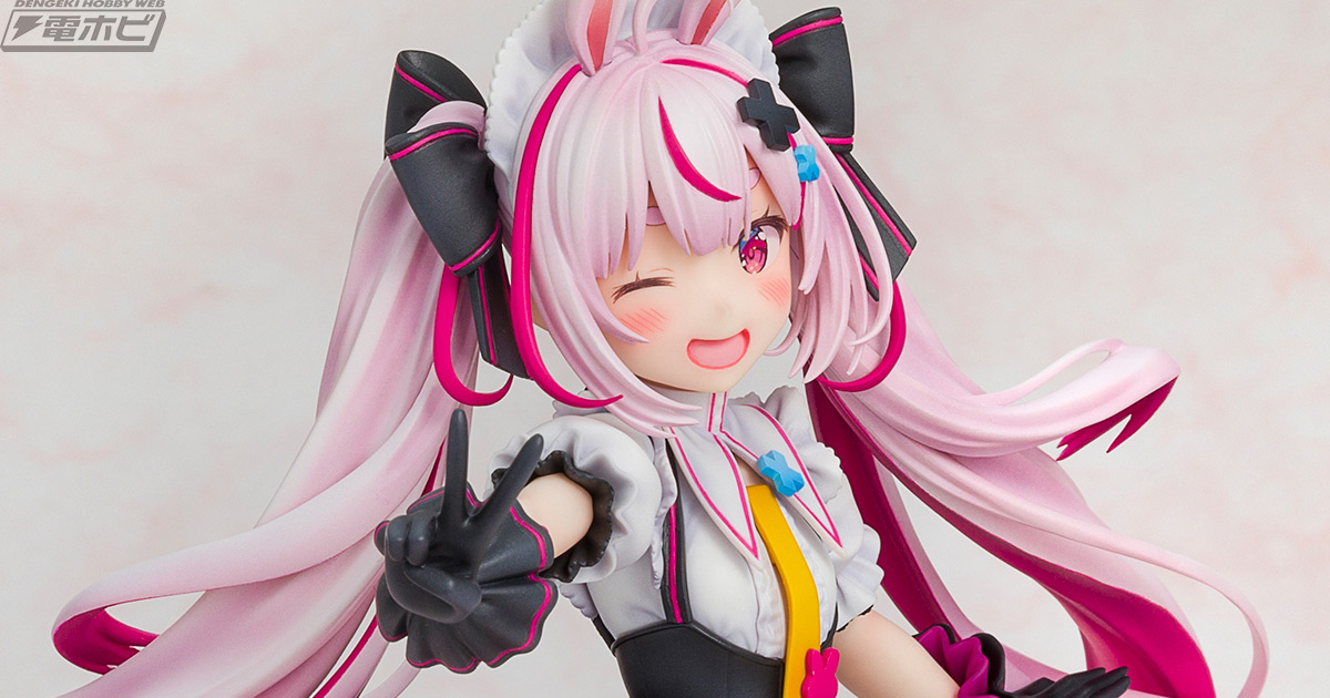 人気VTuber・兎鞠まりがコトブキヤショップ限定でフィギュア化！恥じらいを残した笑顔やチラッと見えるおへそなども注目！ | 電撃ホビーウェブ