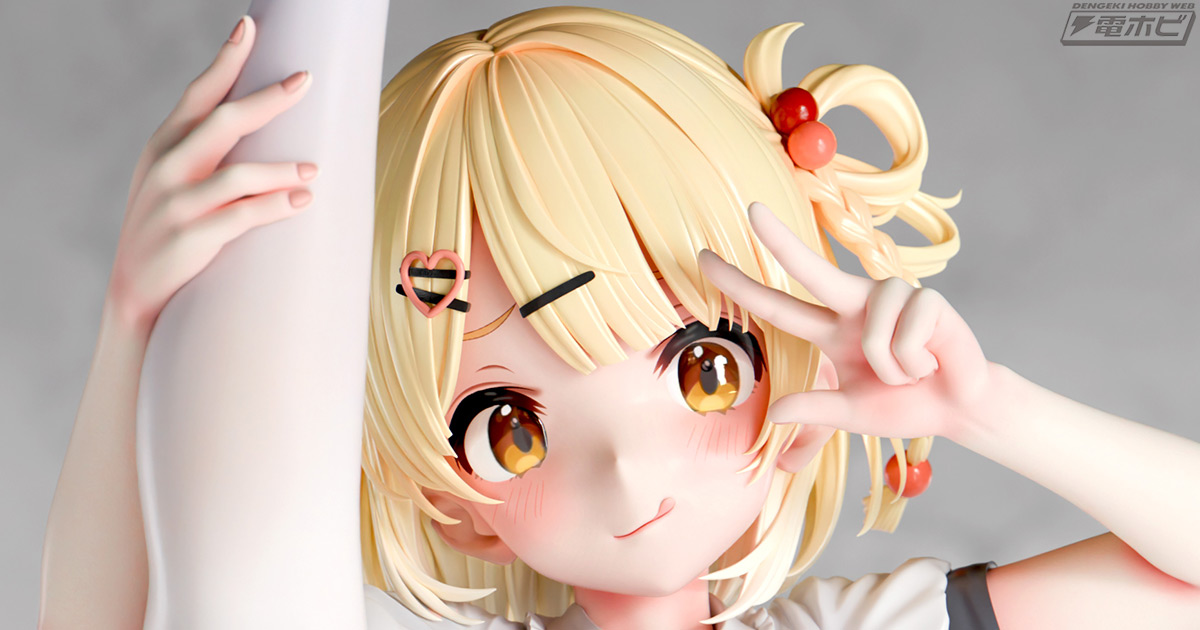 肉感少女』I字バランスポーズの元気っ娘「蒼葉こはる」がフィギュア化！大切な部分が丸見えのノーパン版も同時リリース!! | 電撃ホビーウェブ