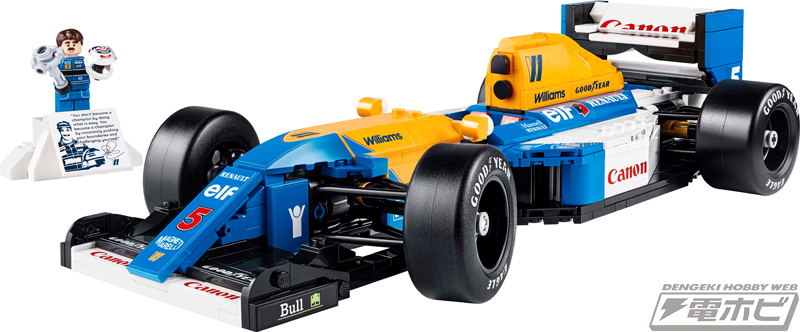 大人レゴのF1マシン！レーシングモデルとのコラボで「レゴ(R)テクニック」にフェラーリの「SF-24」、「レゴ(R)アイコン」にウィリアムズの「FW14B」＆ナイジェル・マンセルが登場！  | 電撃ホビーウェブ