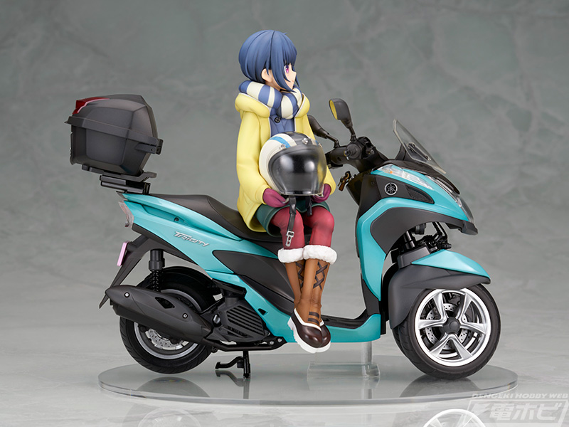 ゆるキャン△』志摩リンが三輪バイクとセットでアルターよりフィギュア化！柔らかなタッチのリンと精密なバイクのコントラストに注目！ | 電撃ホビーウェブ