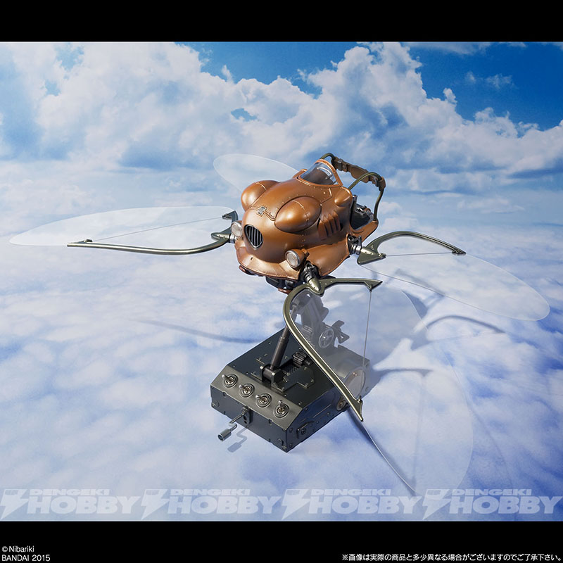 天空の城ラピュタ』の小型飛行機「フラップター」が精巧なデスクトップ